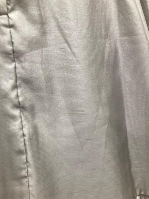 FRAY ID（フレイ アイディー）FRAY ID (フレイ アイディー) ビッグボウタイブラウスワンピース グレーの古着・服飾アイテム