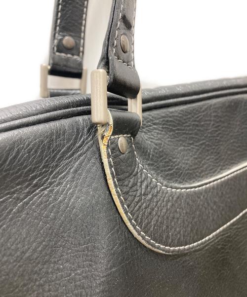 JACQUES LE CORRE（ジャックルコー）JACQUES LE CORRE (ジャックルコー) リスボンレザーハンドバッグ ブラックの古着・服飾アイテム