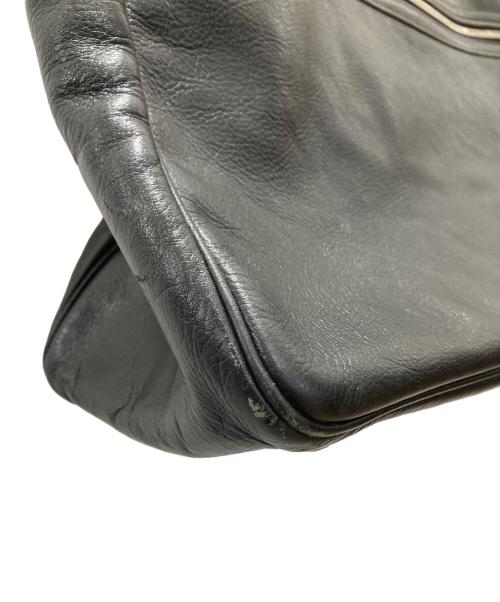 JACQUES LE CORRE（ジャックルコー）JACQUES LE CORRE (ジャックルコー) リスボンレザーハンドバッグ ブラックの古着・服飾アイテム