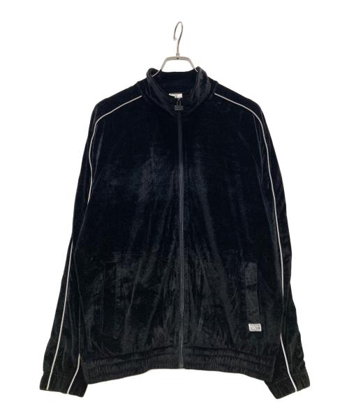 PROCLUB（プロクラブ）PROCLUB (プロクラブ) ベロアトラックジャケット ブラック サイズ:Lの古着・服飾アイテム