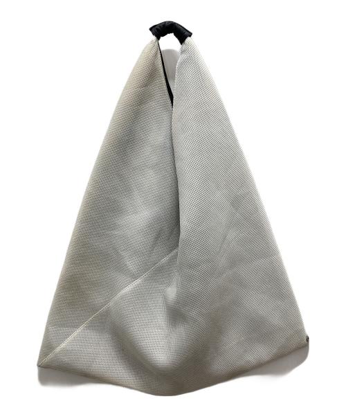 MM6 Maison Margiela（エムエムシックスメゾンマルジェラ）MM6 Maison Margiela (エムエムシックスメゾンマルジェラ) ジャパニーズトートバッグ メッシュ ラージサイズ ホワイトの古着・服飾アイテム