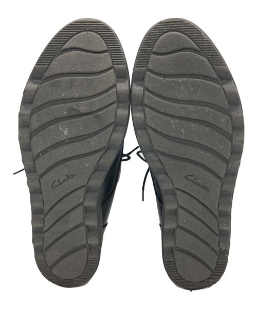 CLARKS（クラークス）CLARKS (クラークス) プレーントゥシューズ ブラック サイズ:24の古着・服飾アイテム