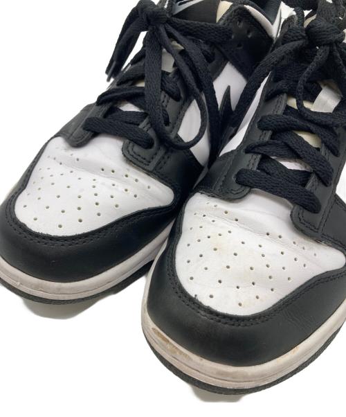 NIKE（ナイキ）NIKE (ナイキ) GS DUNK LOW ブラック×ホワイト サイズ:24.5の古着・服飾アイテム