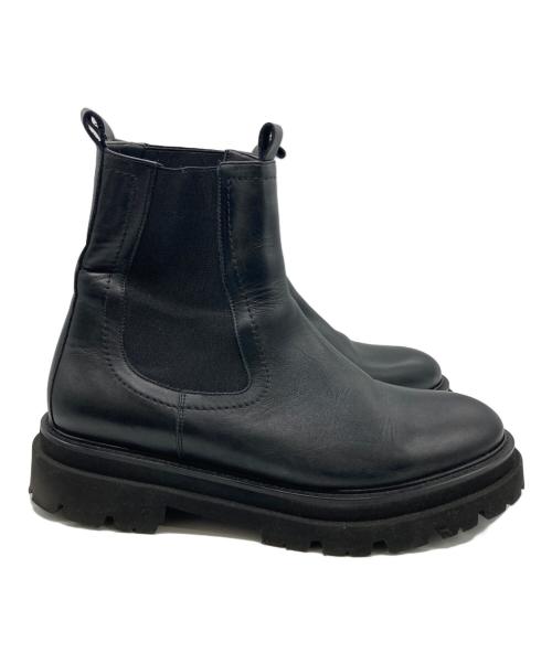 PASCUCCI（パスクッチ）PASCUCCI (パスクッチ) サイドゴアブーツ ブラック サイズ:38の古着・服飾アイテム