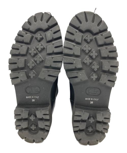 PASCUCCI（パスクッチ）PASCUCCI (パスクッチ) サイドゴアブーツ ブラック サイズ:38の古着・服飾アイテム