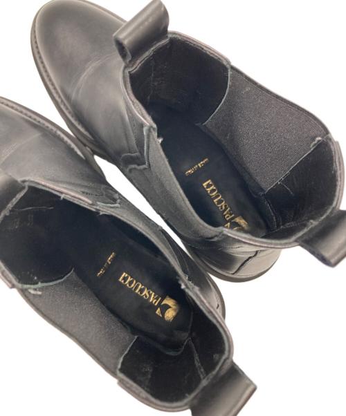 PASCUCCI（パスクッチ）PASCUCCI (パスクッチ) サイドゴアブーツ ブラック サイズ:38の古着・服飾アイテム