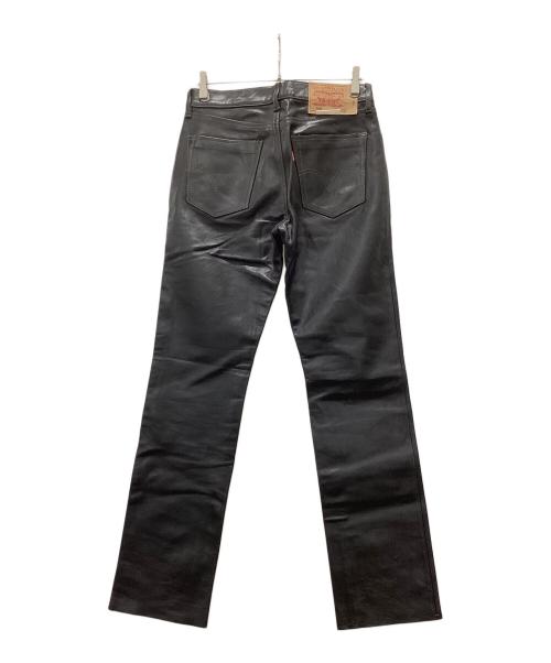 LEVI'S（リーバイス）LEVI'S (リーバイス) 505 レザーパンツ ブラック サイズ:32の古着・服飾アイテム