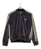 Needlesニードルズ）の古着「Rib Collar Track Jacket - C/PE Velour」｜ブラウン
