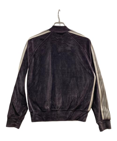 Needles（ニードルズ）Needles (ニードルズ) Rib Collar Track Jacket - C/PE Velour ブラウン サイズ:2の古着・服飾アイテム