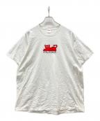 SUPREMEシュプリーム）の古着「Toy Machine Devil Cat Tee」｜ホワイト