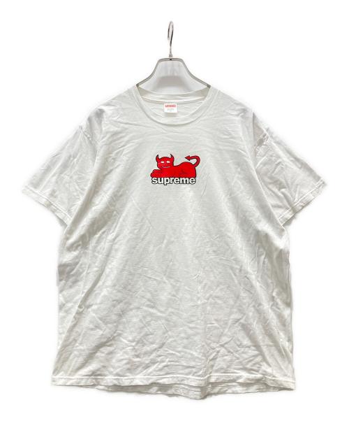 SUPREME（シュプリーム）Supreme (シュプリーム) Toy Machine Devil Cat Tee ホワイト サイズ:XLの古着・服飾アイテム