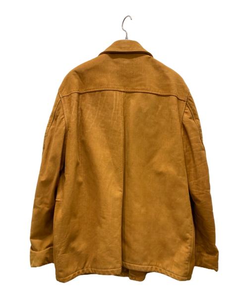 Schott（ショット）Schott (ショット) レザーカーコート ブラウン サイズ:40の古着・服飾アイテム