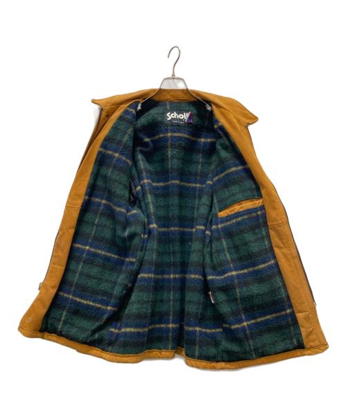 Schott（ショット）Schott (ショット) レザーカーコート ブラウン サイズ:40の古着・服飾アイテム