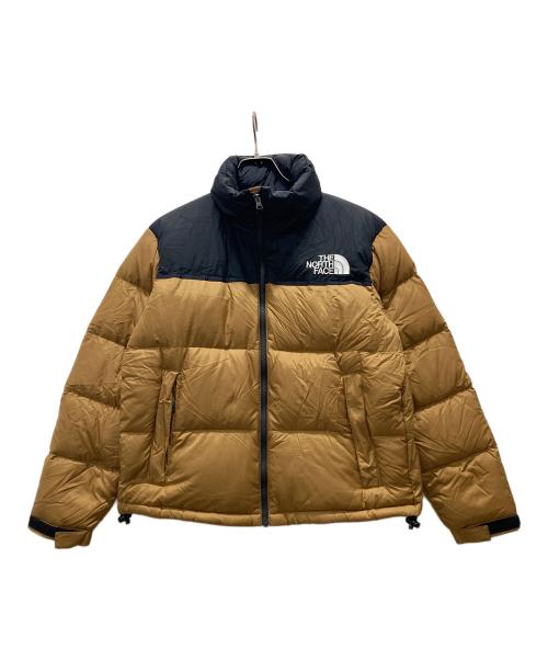 THE NORTH FACE（ザ ノース フェイス）THE NORTH FACE (ザ ノース フェイス) ショートヌプシジャケット ブラウン×ブラック サイズ:Lの古着・服飾アイテム
