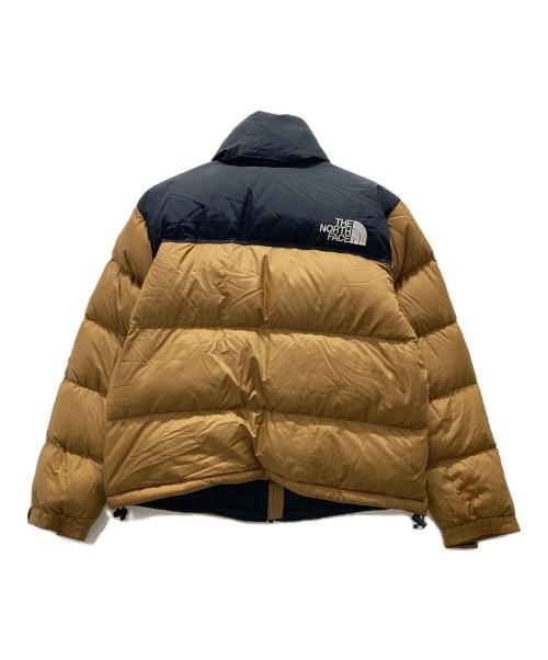 THE NORTH FACE（ザ ノース フェイス）THE NORTH FACE (ザ ノース フェイス) ショートヌプシジャケット ブラウン×ブラック サイズ:Lの古着・服飾アイテム