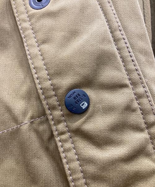 G-STAR RAW（ジースターロゥ）G-STAR RAW (ジースターロゥ) ミリタリーコート/TWELVE GAUGE TRENCH カーキ サイズ:Lの古着・服飾アイテム