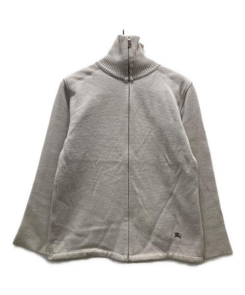 BURBERRY BLACK LABEL（バーバリーブラックレーベル）BURBERRY BLACK LABEL (バーバリーブラックレーベル) ドライバーズニット ベージュ サイズ:2の古着・服飾アイテム