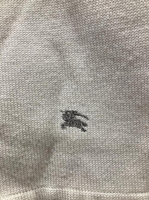 BURBERRY BLACK LABEL（バーバリーブラックレーベル）BURBERRY BLACK LABEL (バーバリーブラックレーベル) ドライバーズニット ベージュ サイズ:2の古着・服飾アイテム
