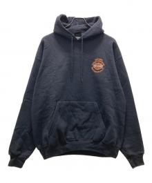 HARLEY-DAVIDSON（ハーレーダビッドソン）の古着「プルオーバーパーカー」｜ブラック