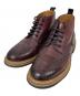 GIANCARLO MORELLI（ジャンカルロ モレリ）の古着「レースアップブーツ」｜ボルドー