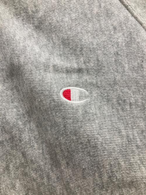 Champion REVERSE WEAVE（チャンピオン リバース ウィーブ）Champion REVERSE WEAVE (チャンピオン リバース ウィーブ) スウェットブルゾン グレー サイズ:Mの古着・服飾アイテム