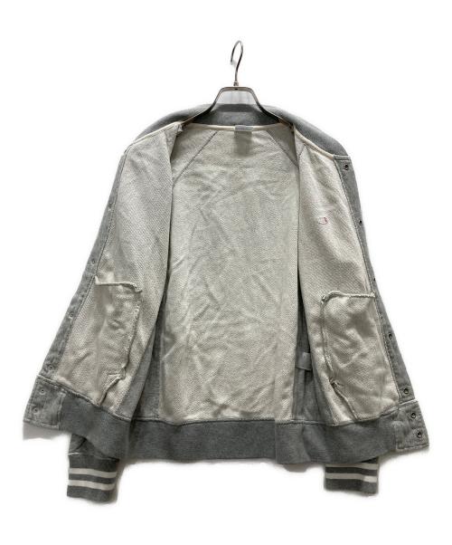 Champion REVERSE WEAVE（チャンピオン リバース ウィーブ）Champion REVERSE WEAVE (チャンピオン リバース ウィーブ) スウェットブルゾン グレー サイズ:Mの古着・服飾アイテム