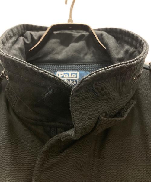 POLO RALPH LAUREN（ポロ・ラルフローレン）POLO RALPH LAUREN (ポロ・ラルフローレン) フィールドジャケット ブラック サイズ:Mの古着・服飾アイテム
