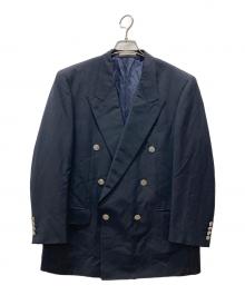 GIVENCHY（ジバンシィ）の古着「銀釦ダブルジャケット」｜ネイビー