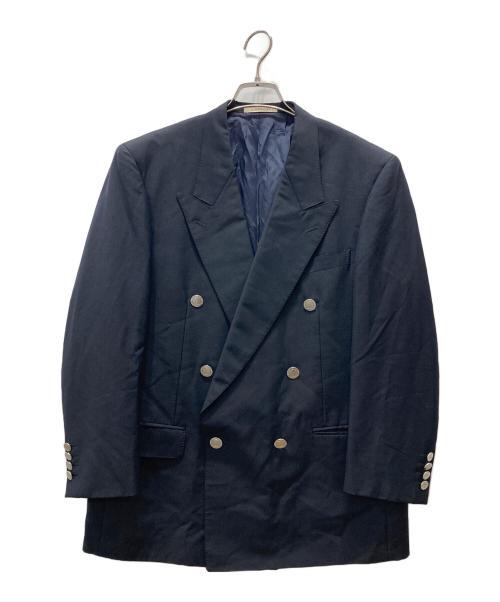 GIVENCHY（ジバンシィ）GIVENCHY (ジバンシィ) 銀釦ダブルジャケット ネイビー サイズ:表記無しの古着・服飾アイテム