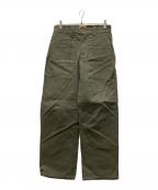 IDEALイデアル）の古着「USA製 ベイカーパンツ」｜オリーブ