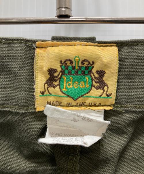 IDEAL（イデアル）IDEAL (イデアル) USA製 ベイカーパンツ オリーブ サイズ:３０の古着・服飾アイテム
