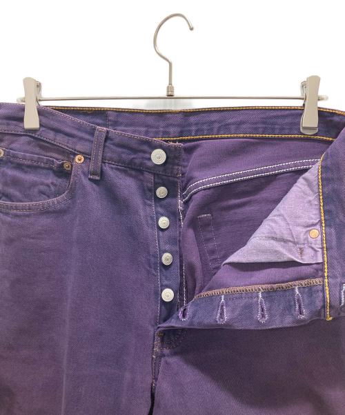 LEVI'S（リーバイス）LEVI'S (リーバイス) 501後染めデニムパンツ パープル サイズ:ｗ33の古着・服飾アイテム
