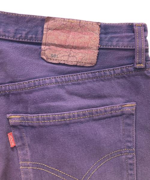LEVI'S（リーバイス）LEVI'S (リーバイス) 501後染めデニムパンツ パープル サイズ:ｗ33の古着・服飾アイテム