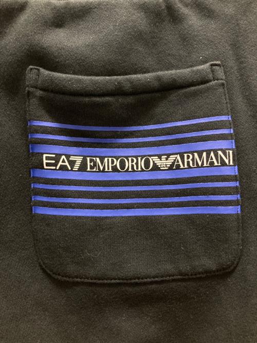 EMPORIO ARMANI（エンポリオアルマーニ）EMPORIO ARMANI (エンポリオアルマーニ) スウェットパンツ ブラック サイズ:Mの古着・服飾アイテム