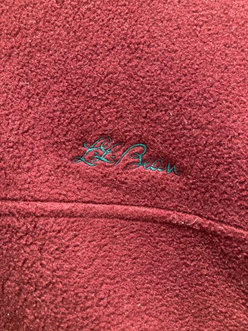 L.L.Bean（エルエルビーン）L.L.Bean (エルエルビーン) 80s筆記体ロゴ刺繍フリースジャケット オレンジ サイズ:8の古着・服飾アイテム