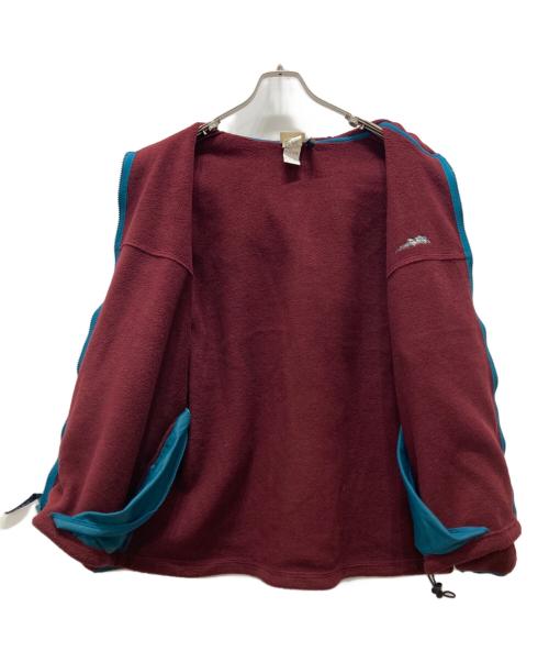 L.L.Bean（エルエルビーン）L.L.Bean (エルエルビーン) 80s筆記体ロゴ刺繍フリースジャケット オレンジ サイズ:8の古着・服飾アイテム