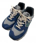 NEW BALANCEニューバランス）の古着「ローカットスニーカー」｜ネイビー