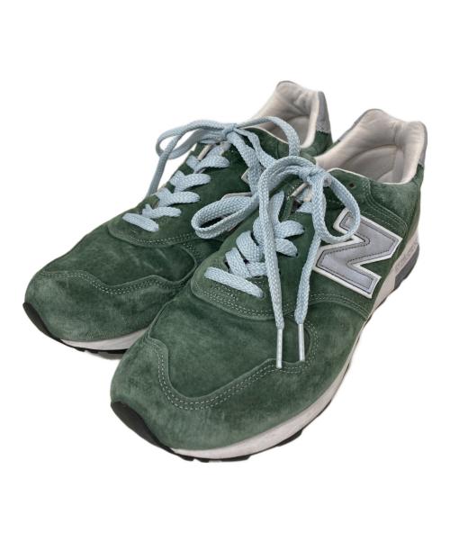 NEW BALANCE（ニューバランス）NEW BALANCE (ニューバランス) ローカットスニーカー グリーン サイズ:29の古着・服飾アイテム