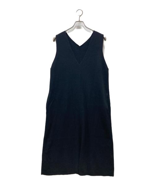KUMIKYOKU（クミキョク）KUMIKYOKU (クミキョク) ノースリーブワンピース ブラック サイズ:6の古着・服飾アイテム