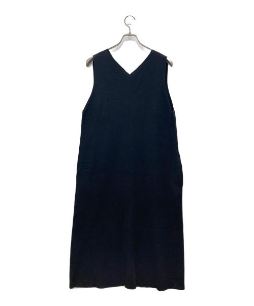 KUMIKYOKU（クミキョク）KUMIKYOKU (クミキョク) ノースリーブワンピース ブラック サイズ:6の古着・服飾アイテム