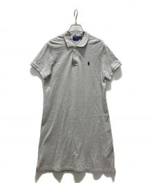 POLO RALPH LAUREN（ポロ・ラルフローレン）の古着「ポロシャツワンピース」｜グレー