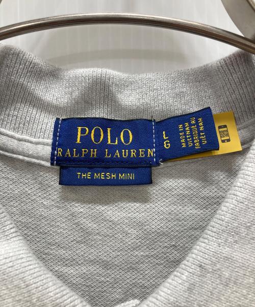 POLO RALPH LAUREN（ポロ・ラルフローレン）POLO RALPH LAUREN (ポロ・ラルフローレン) ポロシャツワンピース グレー サイズ:Lの古着・服飾アイテム