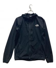 THE NORTH FACE（ザ ノース フェイス）の古着「マウンテンソフトシェルフーディ」｜ブラック
