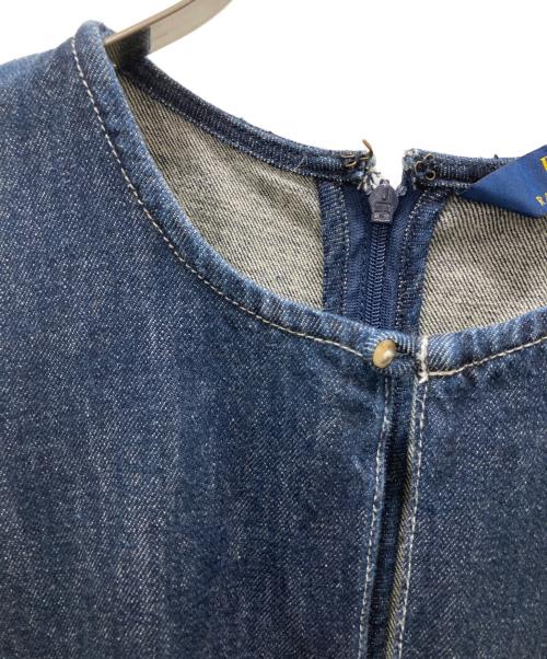 POLO RALPH LAUREN（ポロ・ラルフローレン）POLO RALPH LAUREN (ポロ・ラルフローレン) ノースリーブワンピース インディゴの古着・服飾アイテム