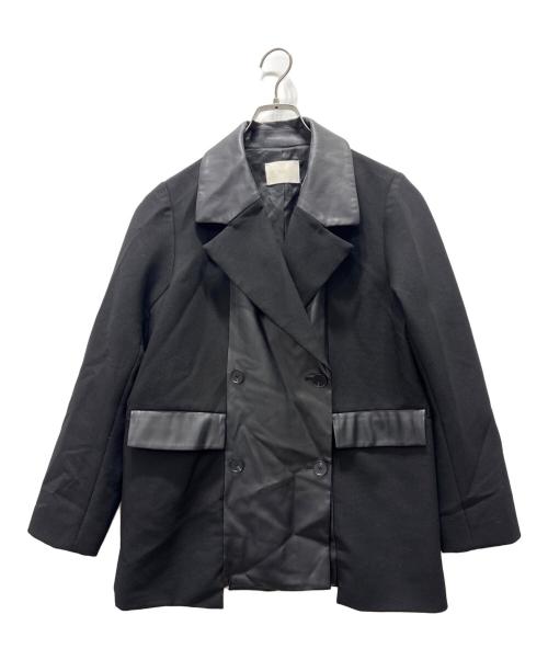 HARE（ハレ）HARE (ハレ) シンセティックレザーキリカエジャケット ブラック サイズ:Fの古着・服飾アイテム