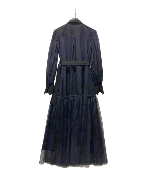 HARE（ハレ）HARE (ハレ) チュールティアードワンピース ブラック サイズ:Fの古着・服飾アイテム