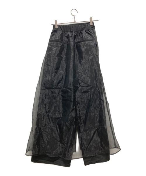 HARE（ハレ）HARE (ハレ) シアーレイヤードパンツ ブラック サイズ:Freeの古着・服飾アイテム