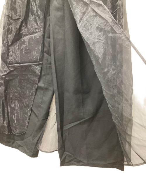 HARE（ハレ）HARE (ハレ) シアーレイヤードパンツ ブラック サイズ:Freeの古着・服飾アイテム