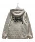 stussy (ステューシー) ジップパーカー ホワイト サイズ:S：7000円