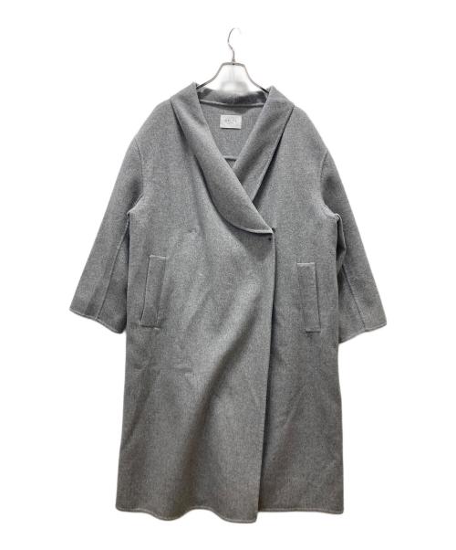 SALT+（ソルトプラス）SALT+ (ソルトプラス) ウールコート グレー サイズ:38の古着・服飾アイテム